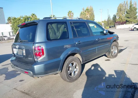2006 Honda Pilot Ex from USA, damaged, VIN 2HKYF18416H544775